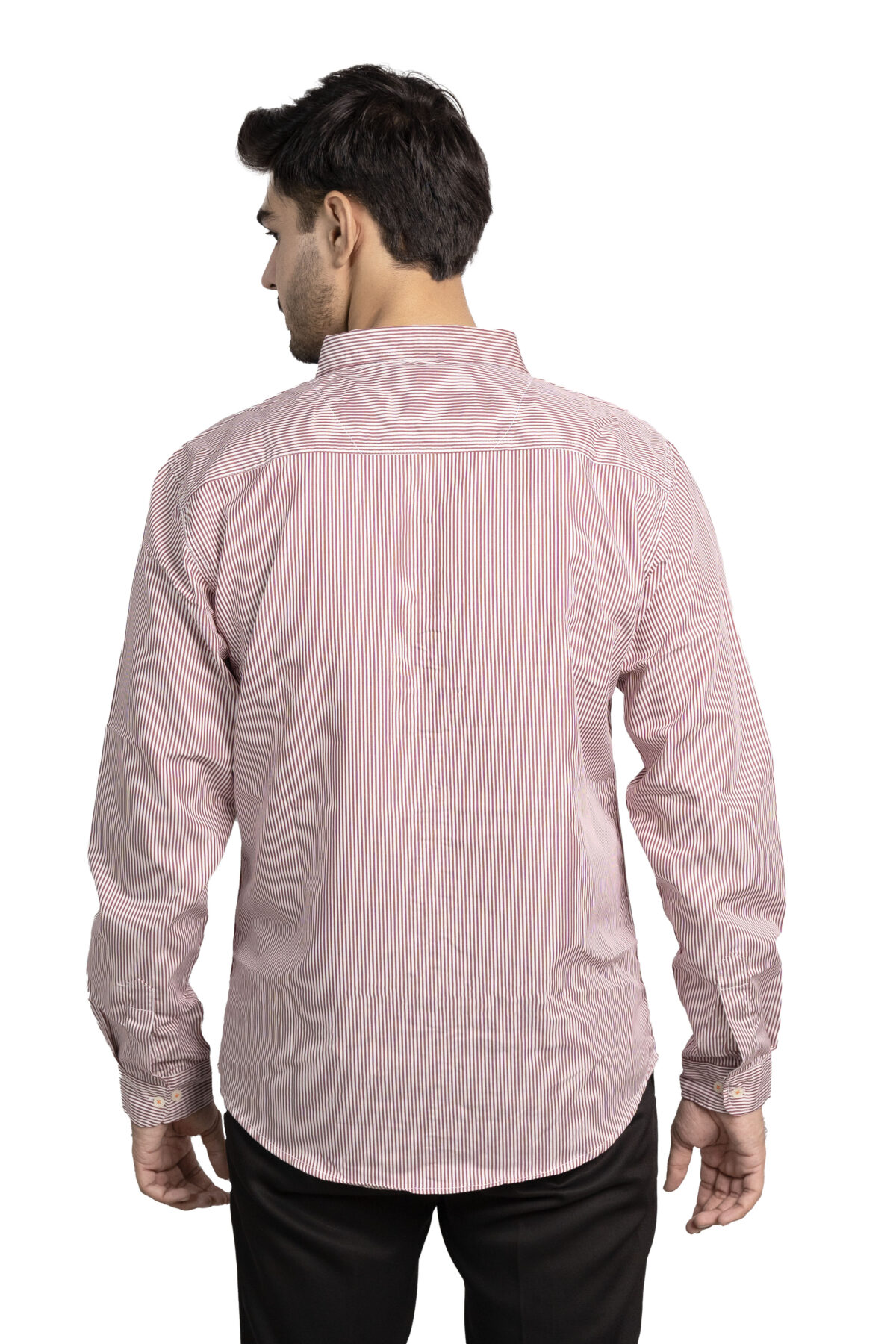 Micro Pin Stripe Full Sleeves Shirt