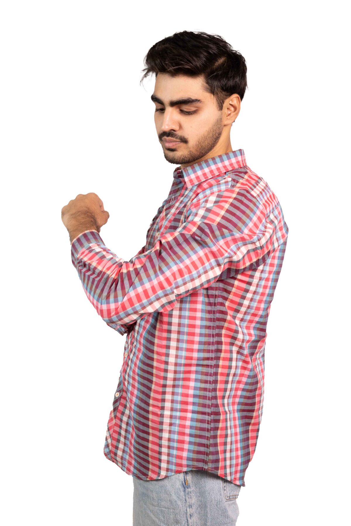 Men's & Boys' Check Fabric Shirt